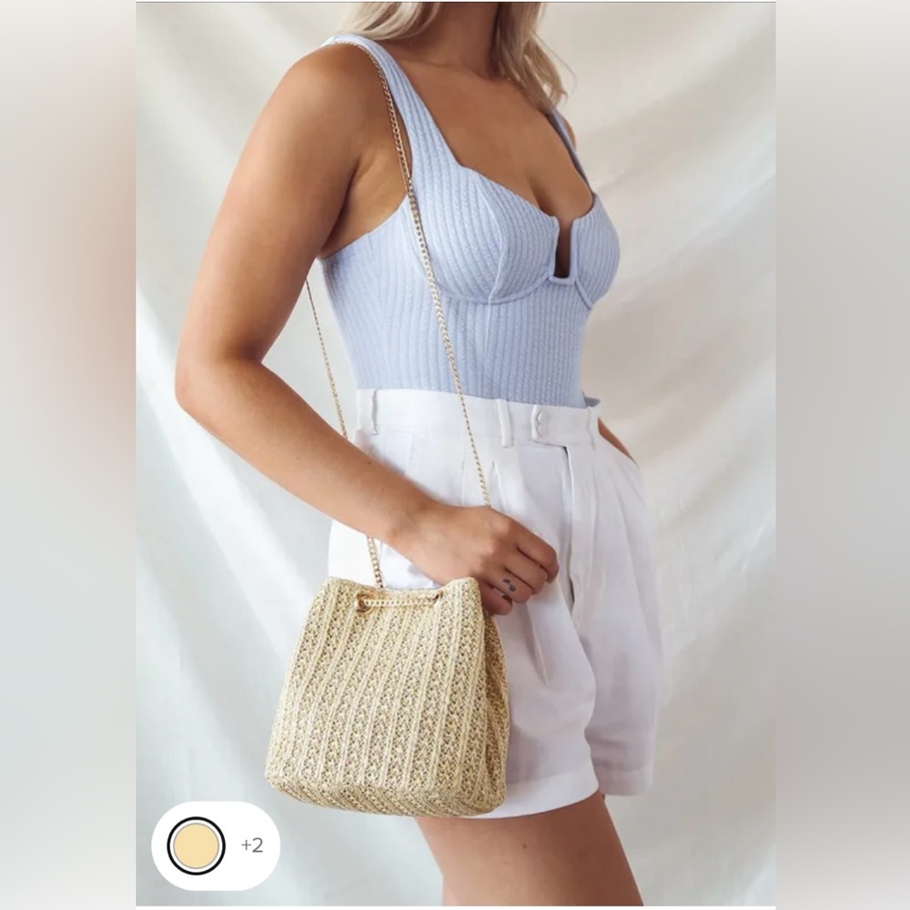 Lulus bucket bag NWOT